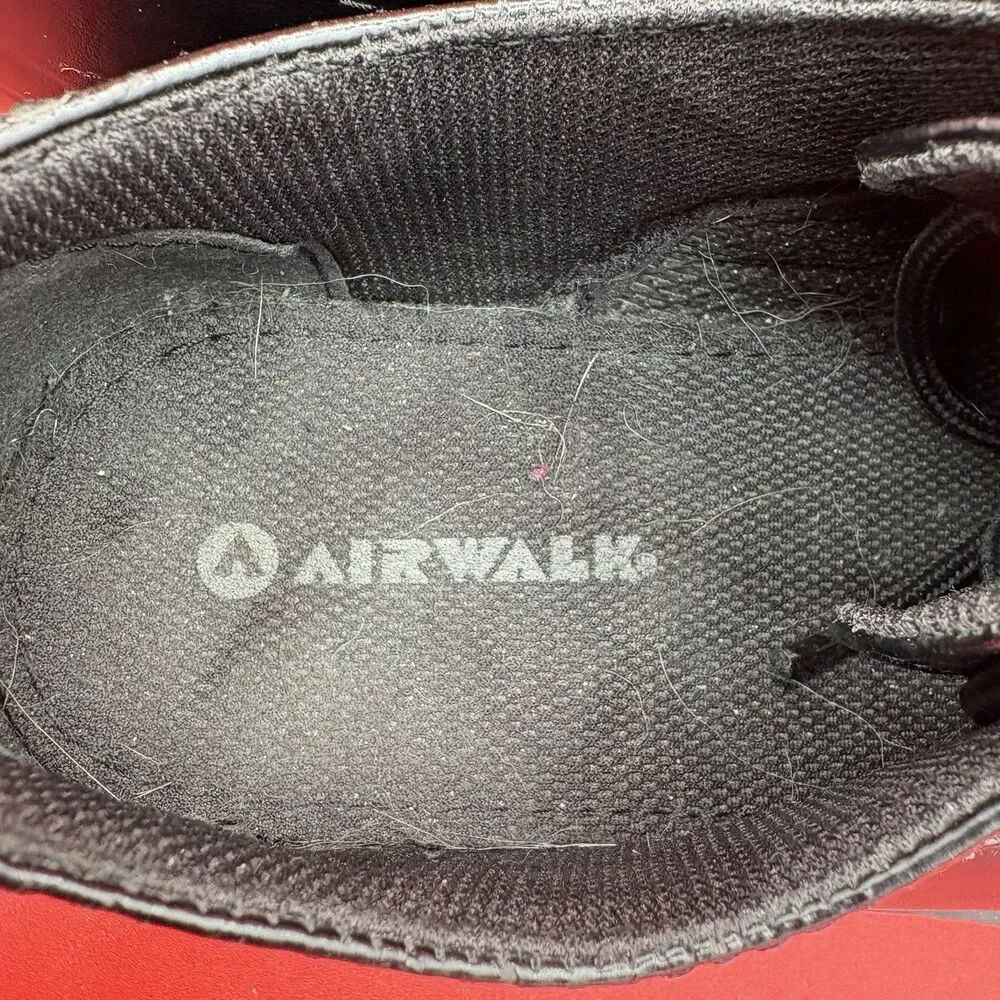 Airwalk Men's Black Round Toe Chunky Oxford Style Lace-Up Shoes Size 9
